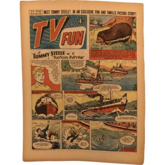 T.V Fun - 15th March 1958 - issue 235 - Tommy Steele