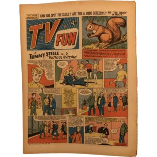 T.V Fun - 22nd March 1958 - issue 236 - Tommy Steele