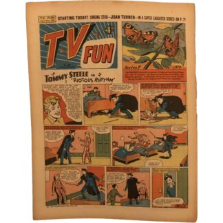 T.V Fun - 12th April 1958 - issue 239 - Tommy Steele