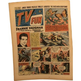 T.V Fun - 3rd May 1958 - issue 242 - Frankie Vaughan