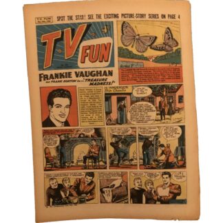 T.V Fun - 10th May 1958 - issue 243 - Frankie Vaughan