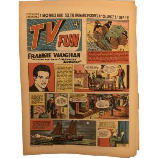 T.V Fun - 31st May 1958 - issue 246 - Frankie Vaughan
