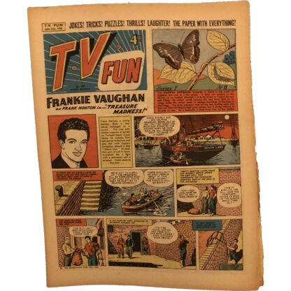 T.V Fun - 21st June 1958 - issue 249 - Frankie Vaughan