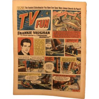 T.V Fun - 19th July 1958 - issue 253 - Frankie Vaughan