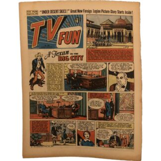 T.V Fun - 2nd August 1958 - issue 255 - Frankie Vaughan