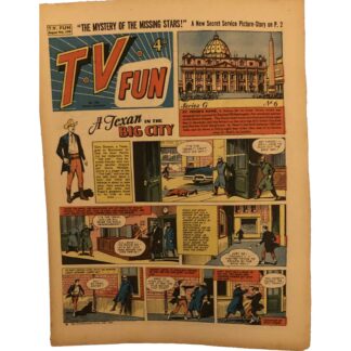 T.V Fun - 9th August 1958 - issue 256 - Frankie Vaughan
