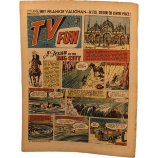 T.V Fun - 23rd August 1958 - issue 258 - Frankie Vaughan