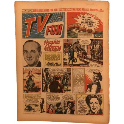 T.V Fun - 29th November 1958 - issue 272 - Hughie Green