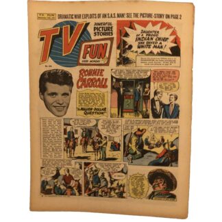 T.V Fun - 13th December 1958 - issue 274 - Ronnie Carroll