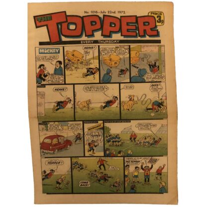 22nd July 1972 - The Topper - issue 1016