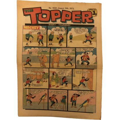 19th August 1972 - The Topper - issue 1020