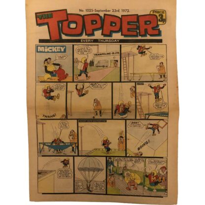 23rd September 1972 - The Topper - issue 1025