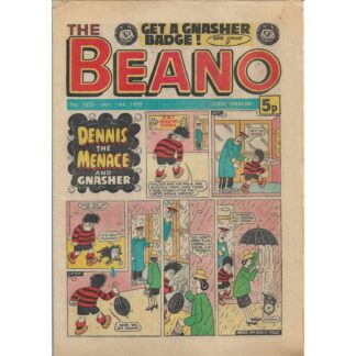 The Beano - 14th January 1978 - issue 1852