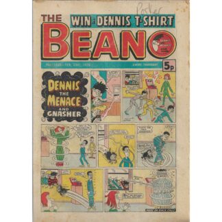 The Beano - 25th February 1978 - issue 1858