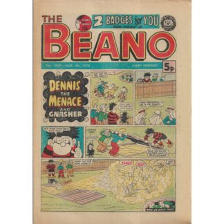 The Beano - 4th March 1978 - issue 1859