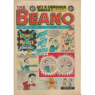 The Beano - 11th March 1978 - issue 1860