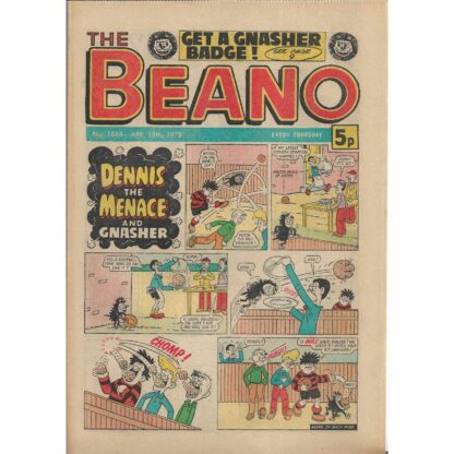 The Beano - 15th April 1978 - issue 1865