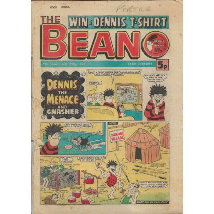 The Beano - 29th April 1978 - issue 1867