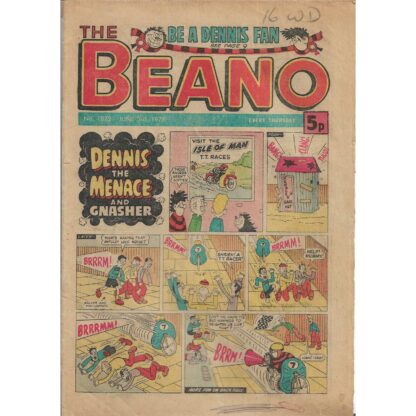 The Beano - 3rd June 1978 - issue 1872
