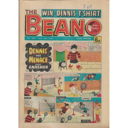 The Beano - 18th November 1978 - issue 1896