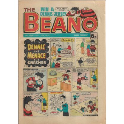 The Beano - 16th December 1978 - issue 1900