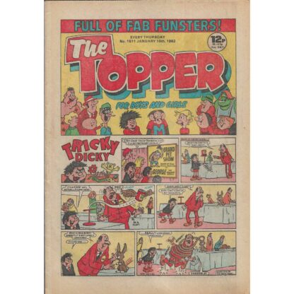 16th January 1982 - The Topper - issue 1511