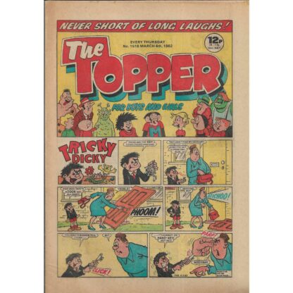 6th March 1982 - The Topper - issue 1518