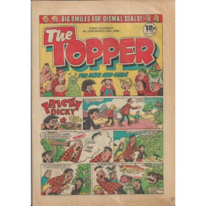20th March 1982 - The Topper - issue 1520