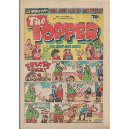 3rd April 1982 - The Topper - issue 1522