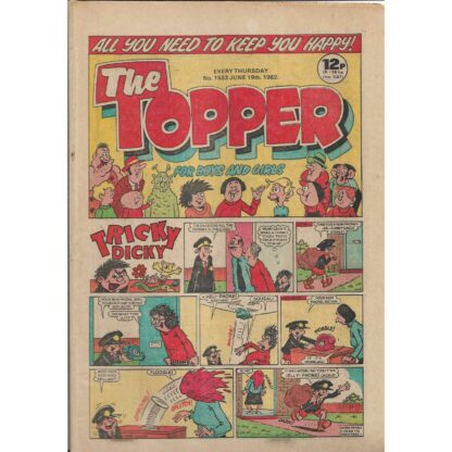19th June 1982 - The Topper - issue 1533