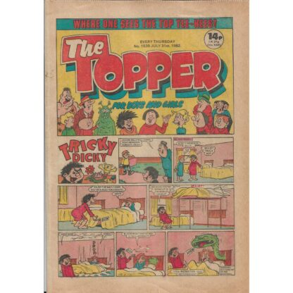 31st July 1982 - The Topper - issue 1539
