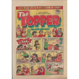 7th August 1982 - The Topper - issue 1540