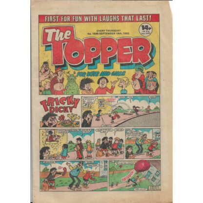 18th September 1982 - The Topper - issue 1546