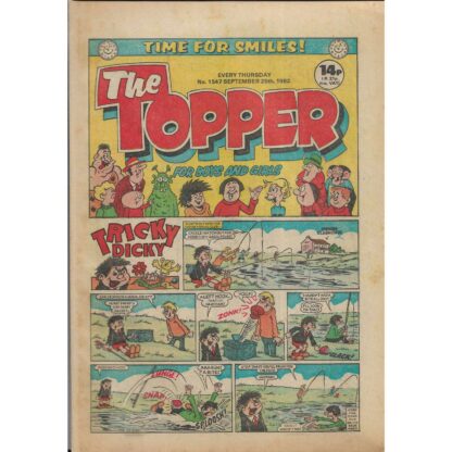 25th September 1982 - The Topper - issue 1547