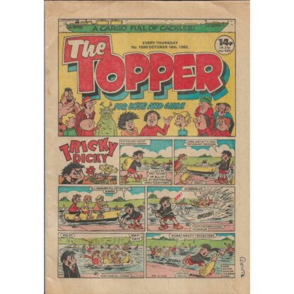 16th October 1982 - The Topper - issue 1550