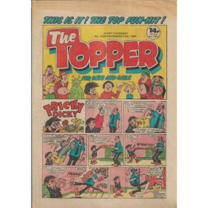 27th November 1982 - The Topper - issue 1556