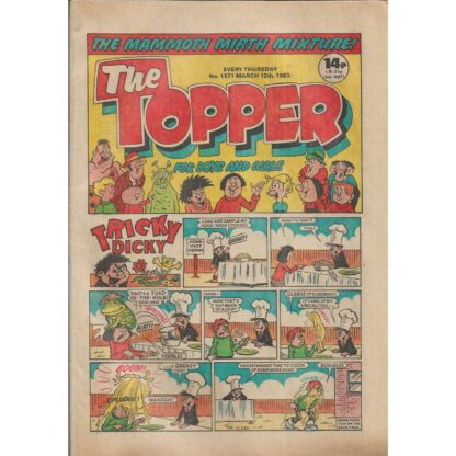 12th March 1983 - The Topper - issue 1571
