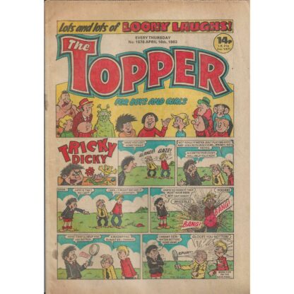 16th April 1983 - The Topper - issue 1576
