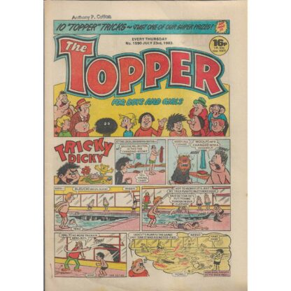 23rd July 1983 - The Topper - issue 1590
