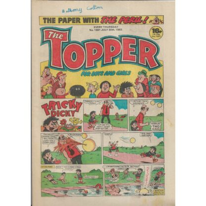 30th July 1983 - The Topper - issue 1591