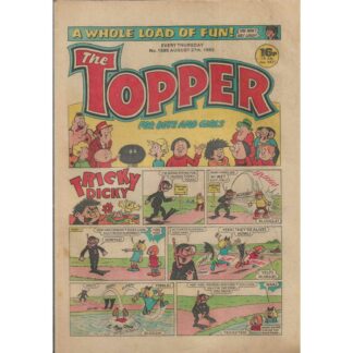 27th August 1983 - The Topper - issue 1595