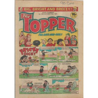 15th October 1983 - The Topper - issue 1602