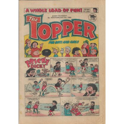 4th February 1984 - The Topper - issue 1618