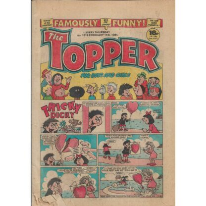 11th February 1984 - The Topper - issue 1619