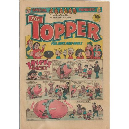 21st April 1984 - The Topper - issue 1629