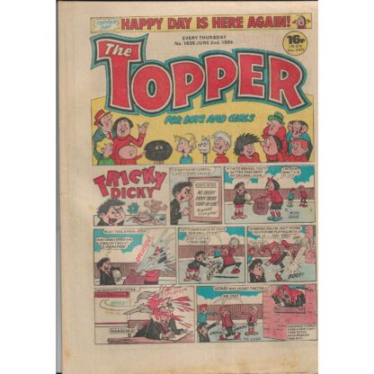 2nd June 1984 - The Topper - issue 1635