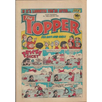 9th June 1984 - The Topper - issue 1636