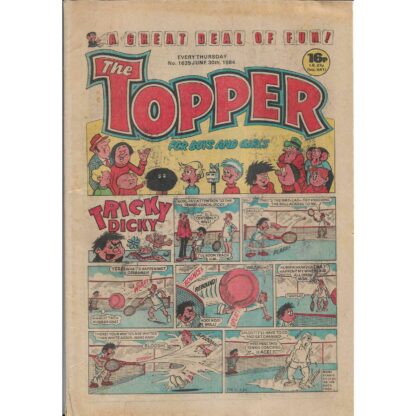 30th June 1984 - The Topper - issue 1639