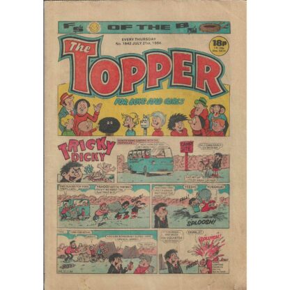21st July 1984 - The Topper - issue 1642