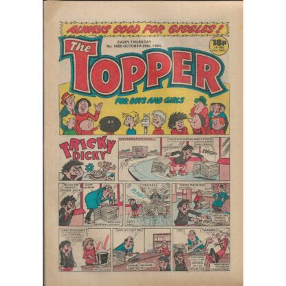 20th October 1984 - The Topper - issue 1655